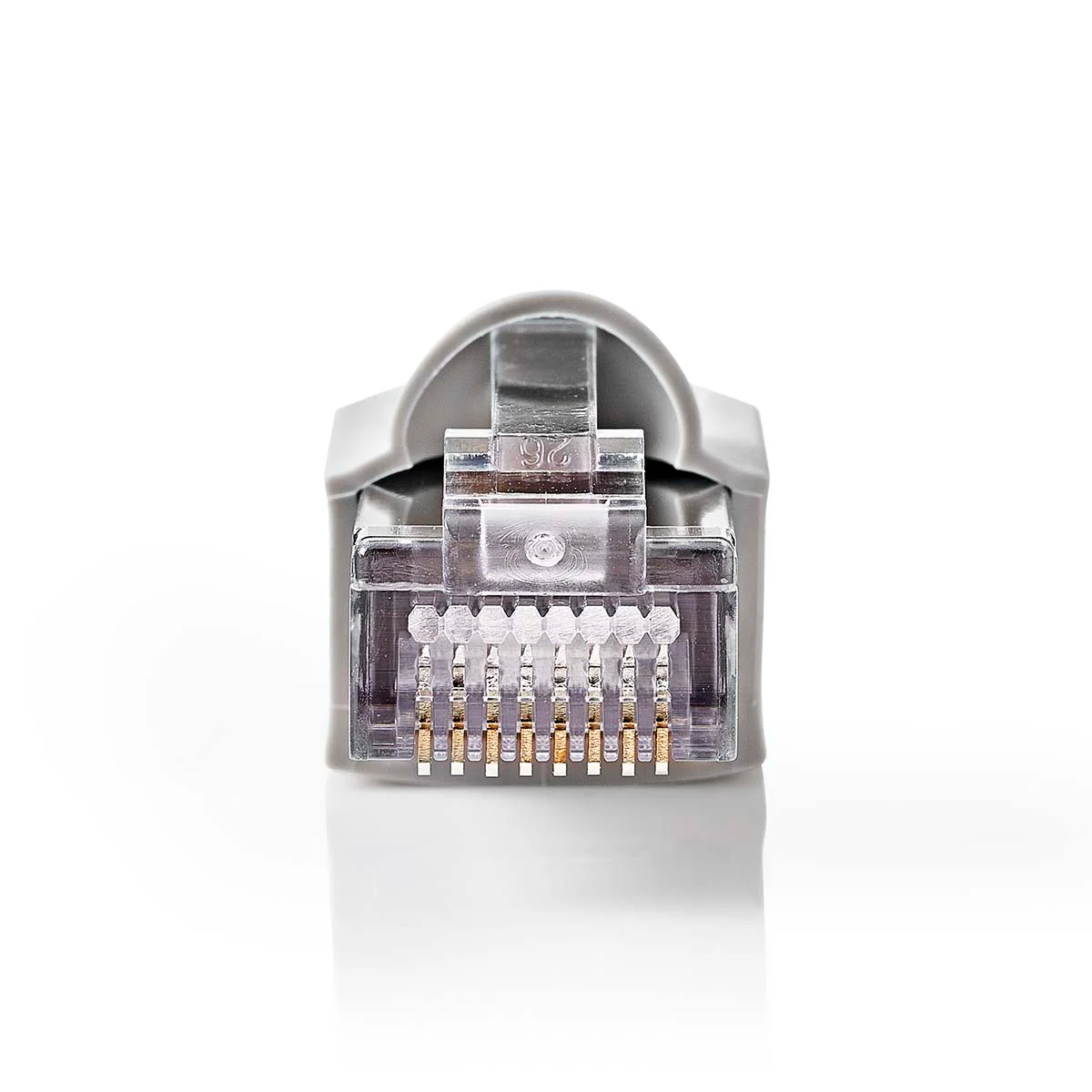 RJ45-Connector Male - Solid FTP CAT5e - Recht - Image 2