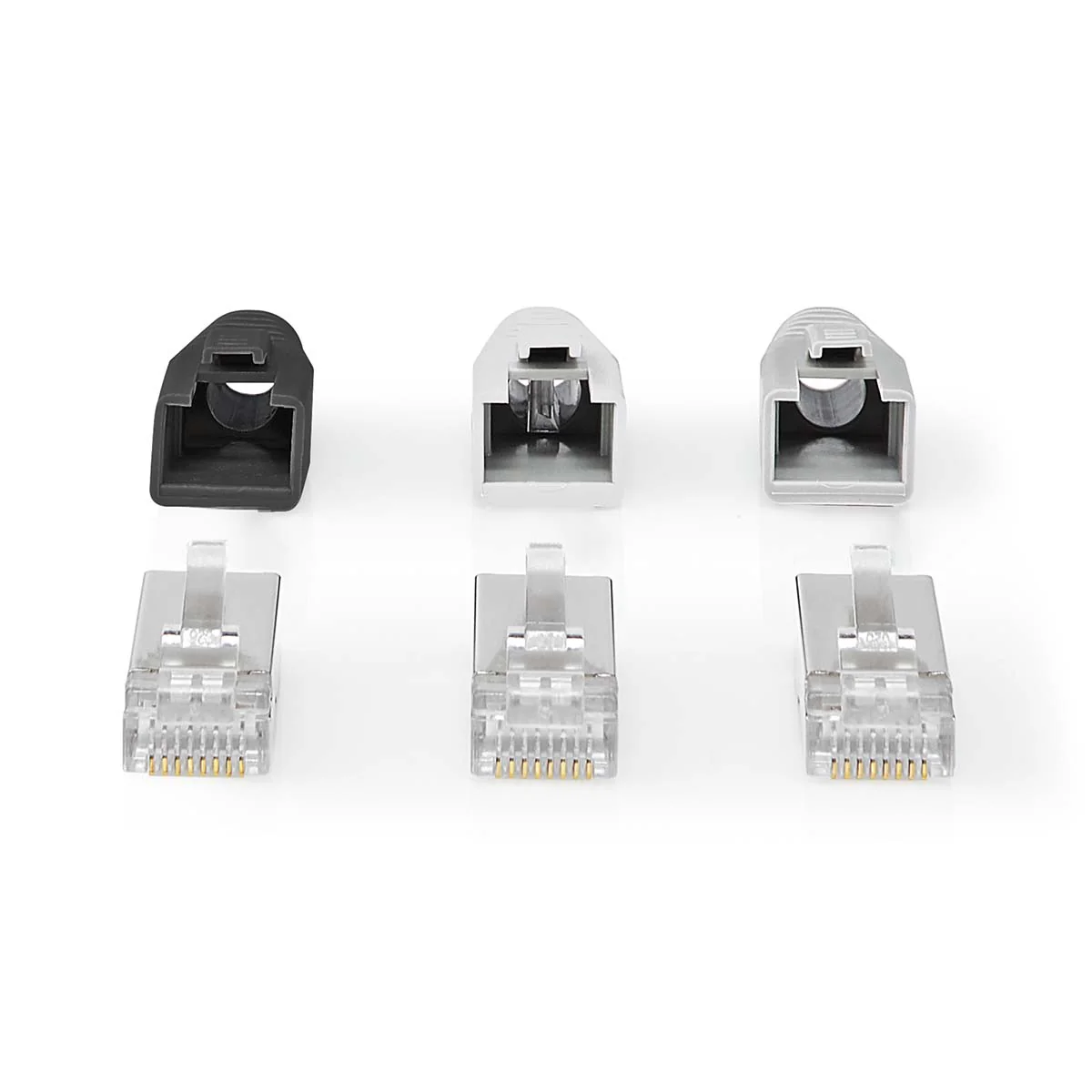 RJ45-Connector RJ45 Pass Through - Stevig/Gesnoerd FTP CAT6a - Recht - Image 2