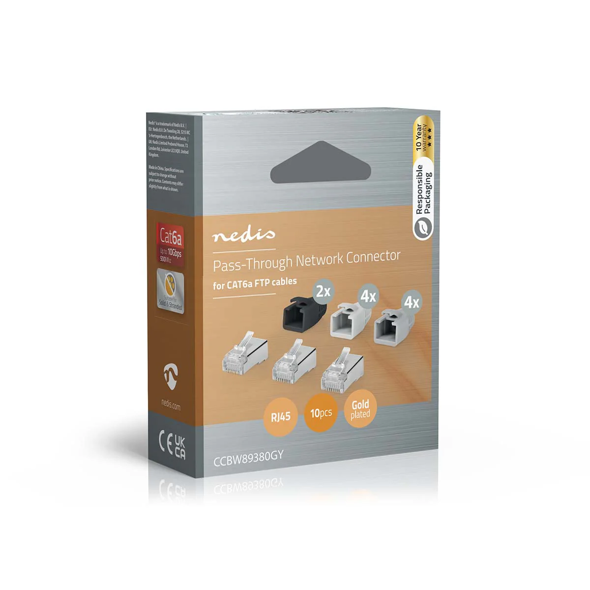 RJ45-Connector RJ45 Pass Through - Stevig/Gesnoerd FTP CAT6a - Recht - Image 9