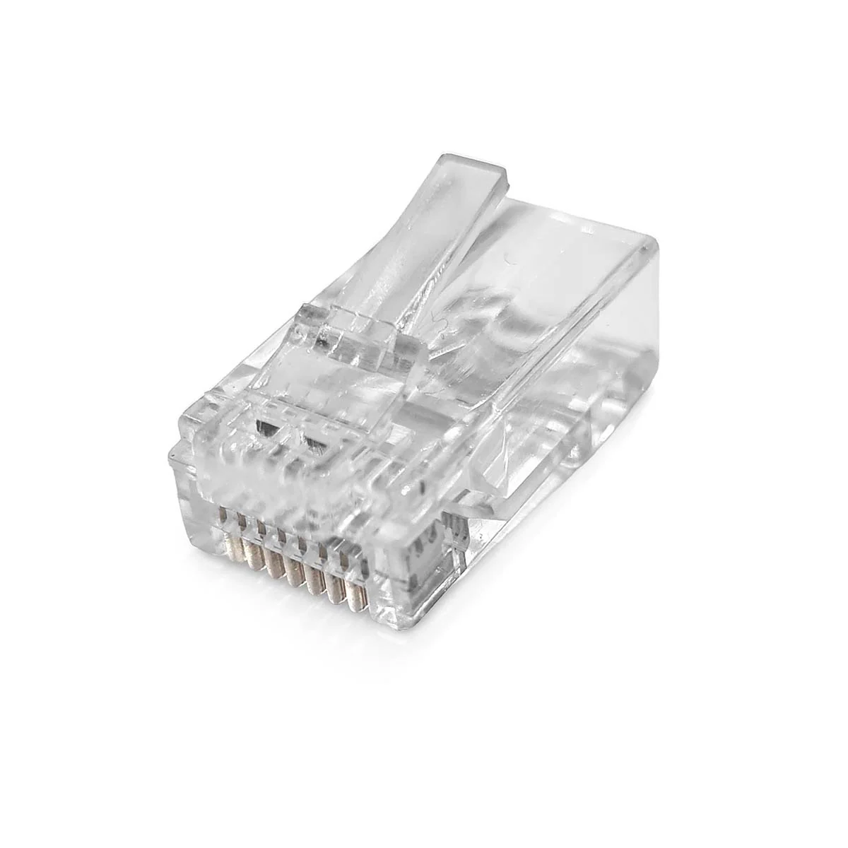 RJ45-Connector RJ45 Pass Through - Stevig/Gesnoerd UTP CAT6 - Recht