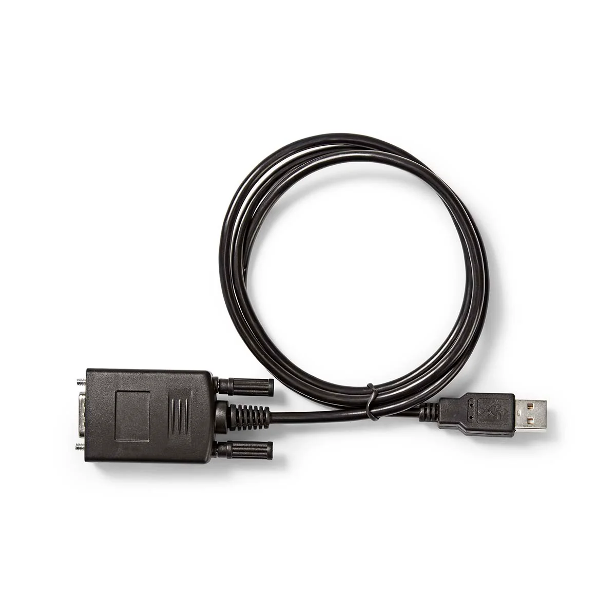 RS232-Converter USB-A Male - D-SUB 9-Pins Male - Vernikkeld - Image 3