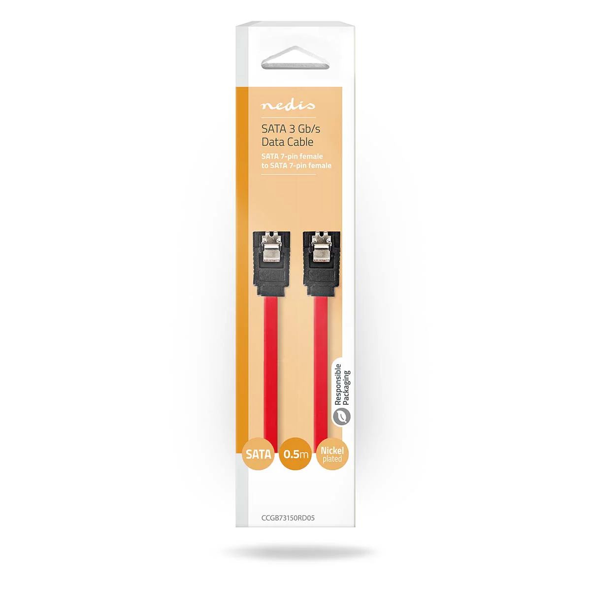 SATA Kabel 3 Gbps - SATA 7-Pins Female - SATA 7-Pins Female - Image 3
