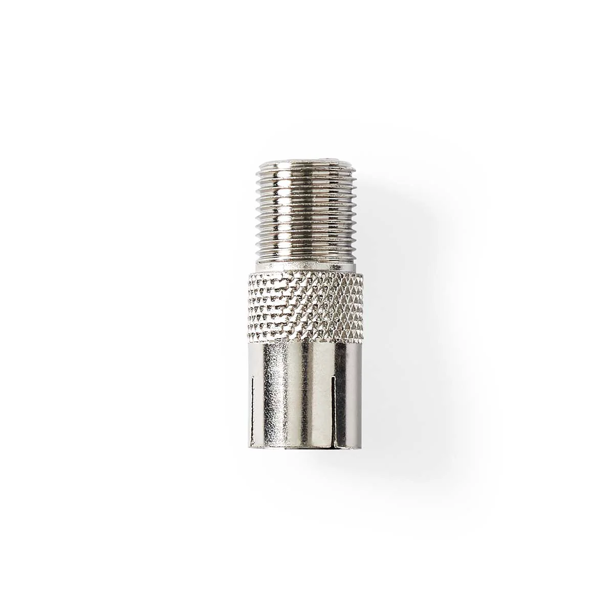 Satelliet- en Antenne-Adapter F-Female - IEC (Coax) Female - Vernikkeld - Image 5