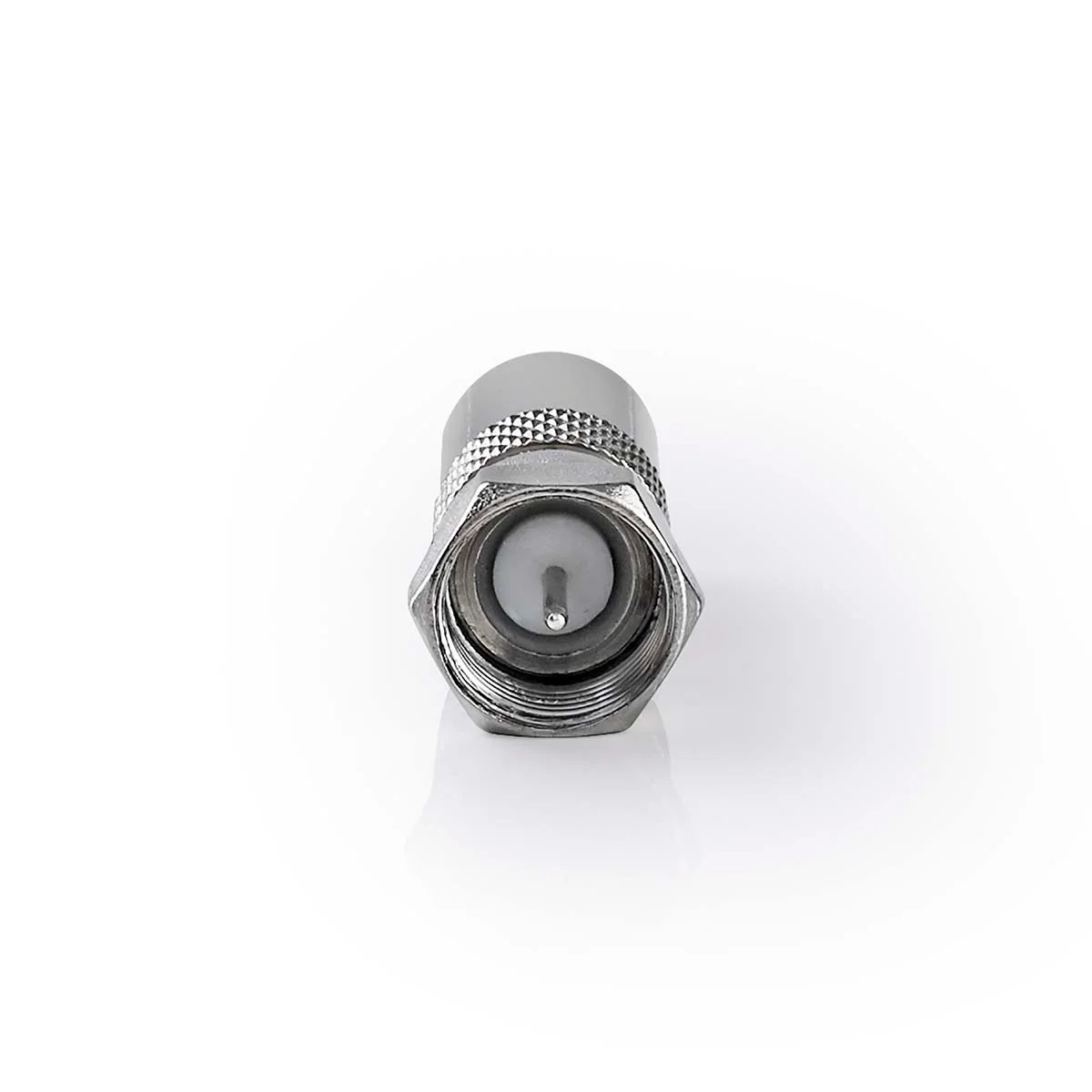 Satelliet- en Antenne-Adapter F-Male - IEC (Coax) Male - Vernikkeld - Image 4