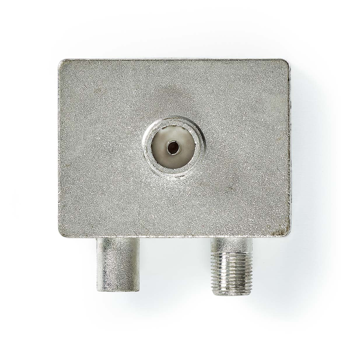 Satelliet- en Antenne-Adapter IEC (Coax) Female - F-Female / IEC (Coax) Male - Vernikkeld - Image 3