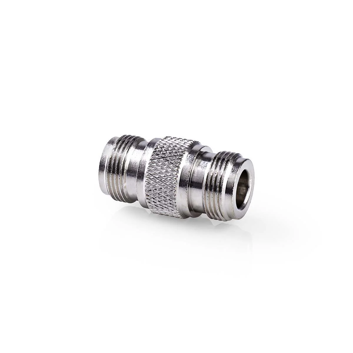 Satelliet- en Antenne-Adapter N-Female - N-Female - Vernikkeld