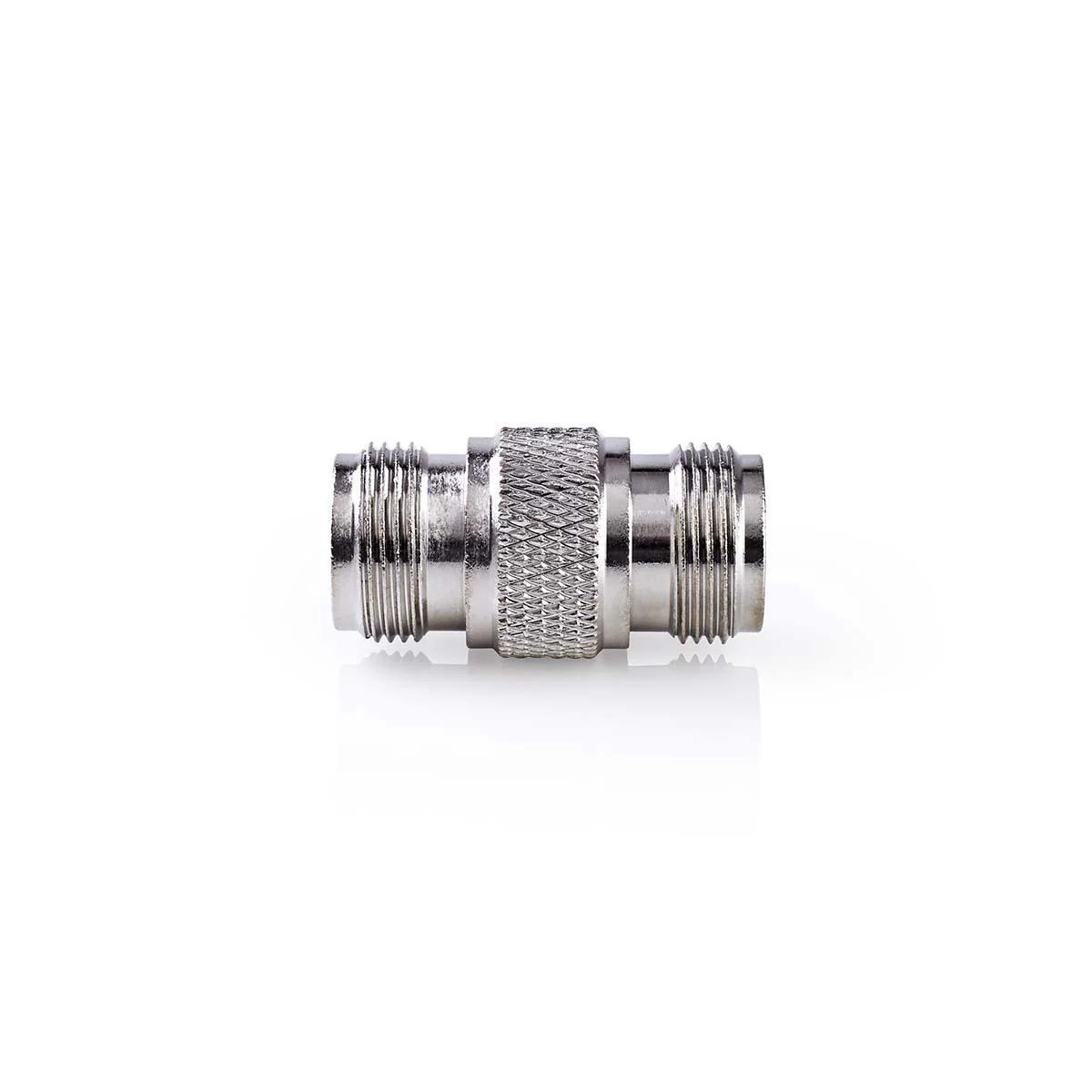 Satelliet- en Antenne-Adapter N-Female - N-Female - Vernikkeld - Image 2