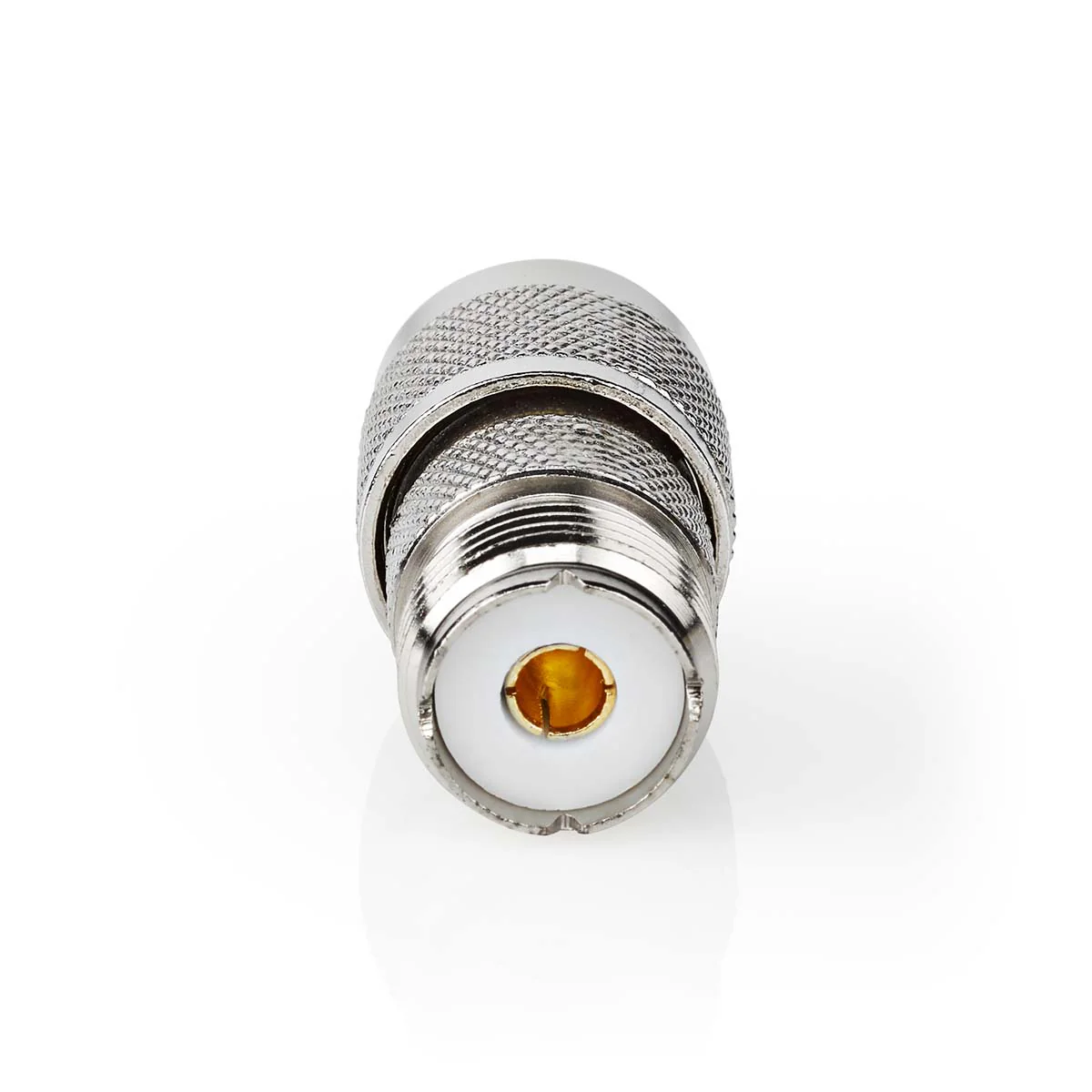 Satelliet- en Antenne-Adapter N-Male - PL259 Female - Vernikkeld - Image 4