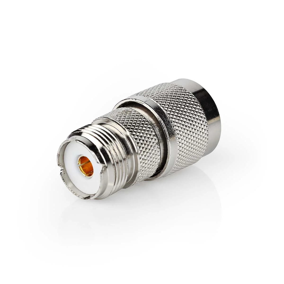 Satelliet- en Antenne-Adapter N-Male - PL259 Female - Vernikkeld - Image 6