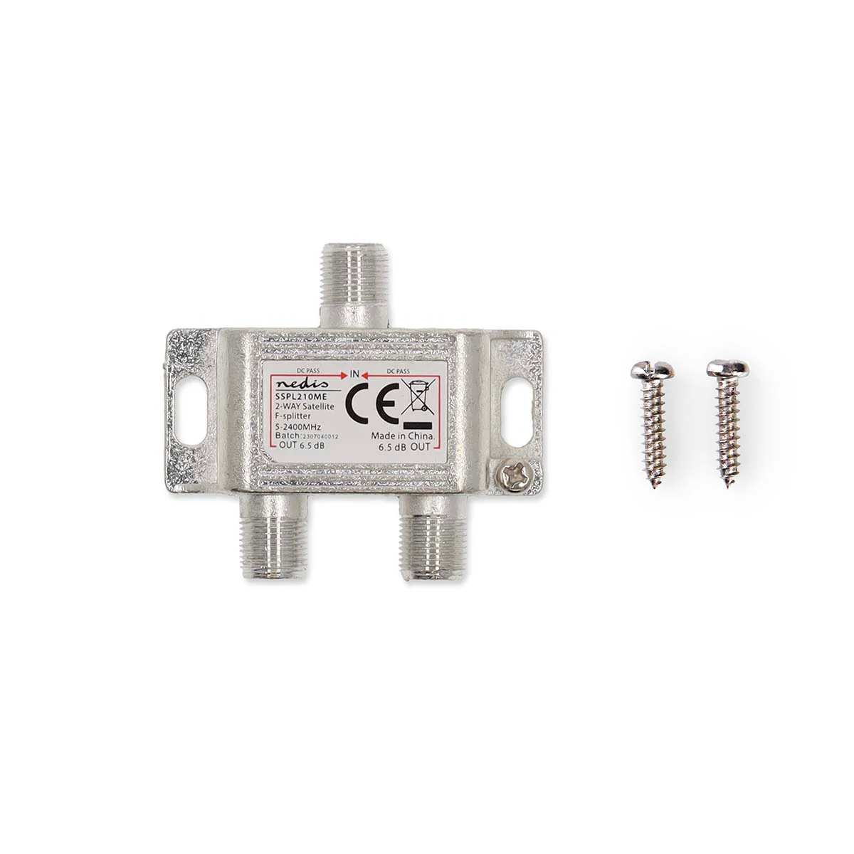 Satellietsplitter 5 - 2400 MHz - 6.5 dB - Aantal ingangen: 1 - Image 5