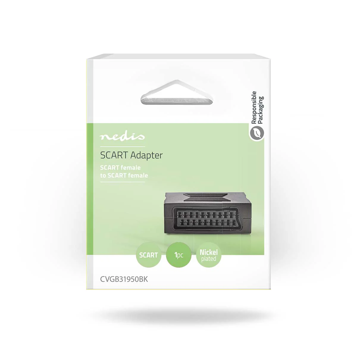 SCART-Adapter SCART Female - SCART Female - Vernikkeld - Image 4