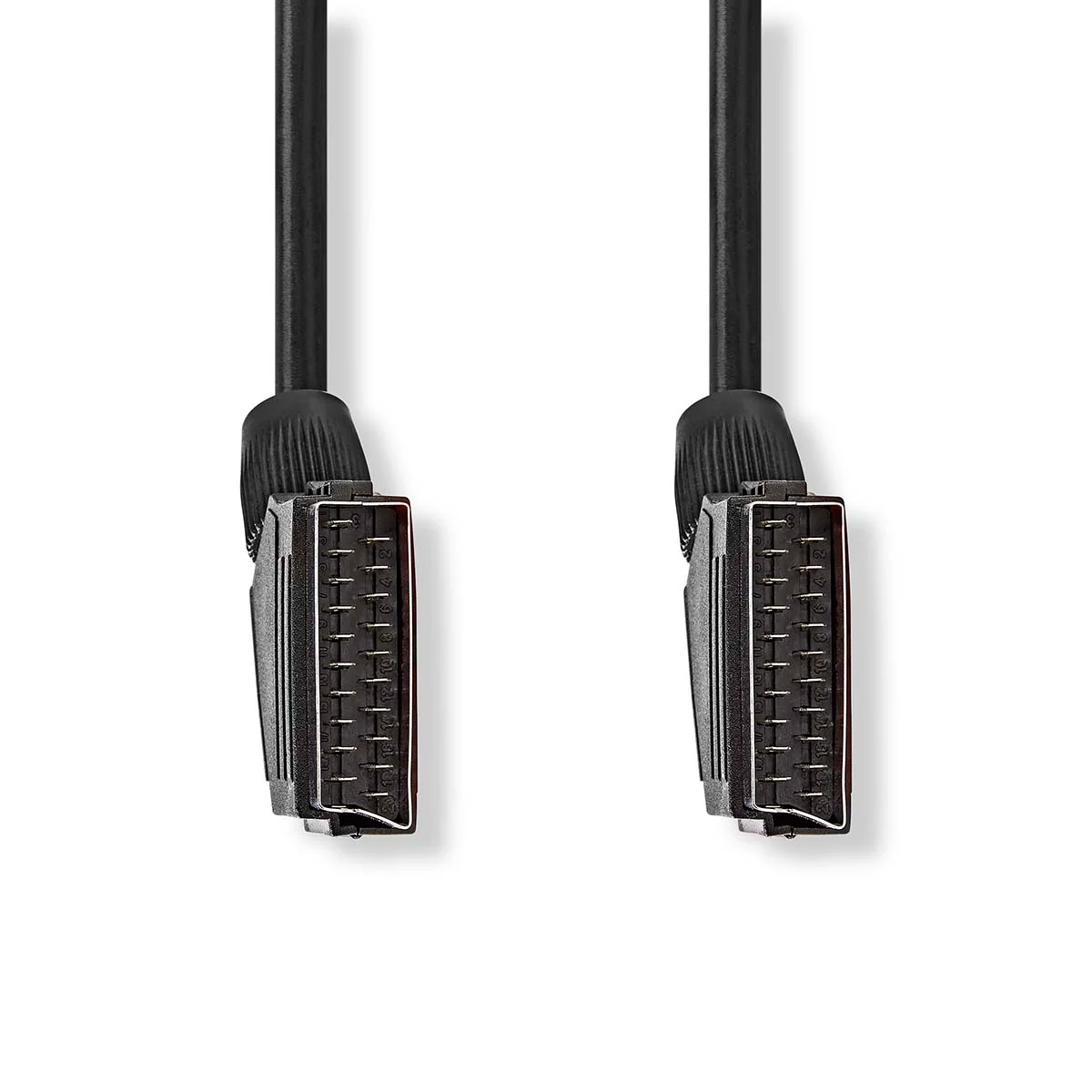 SCART-Kabel SCART Male - SCART Male - Vernikkeld - Image 2