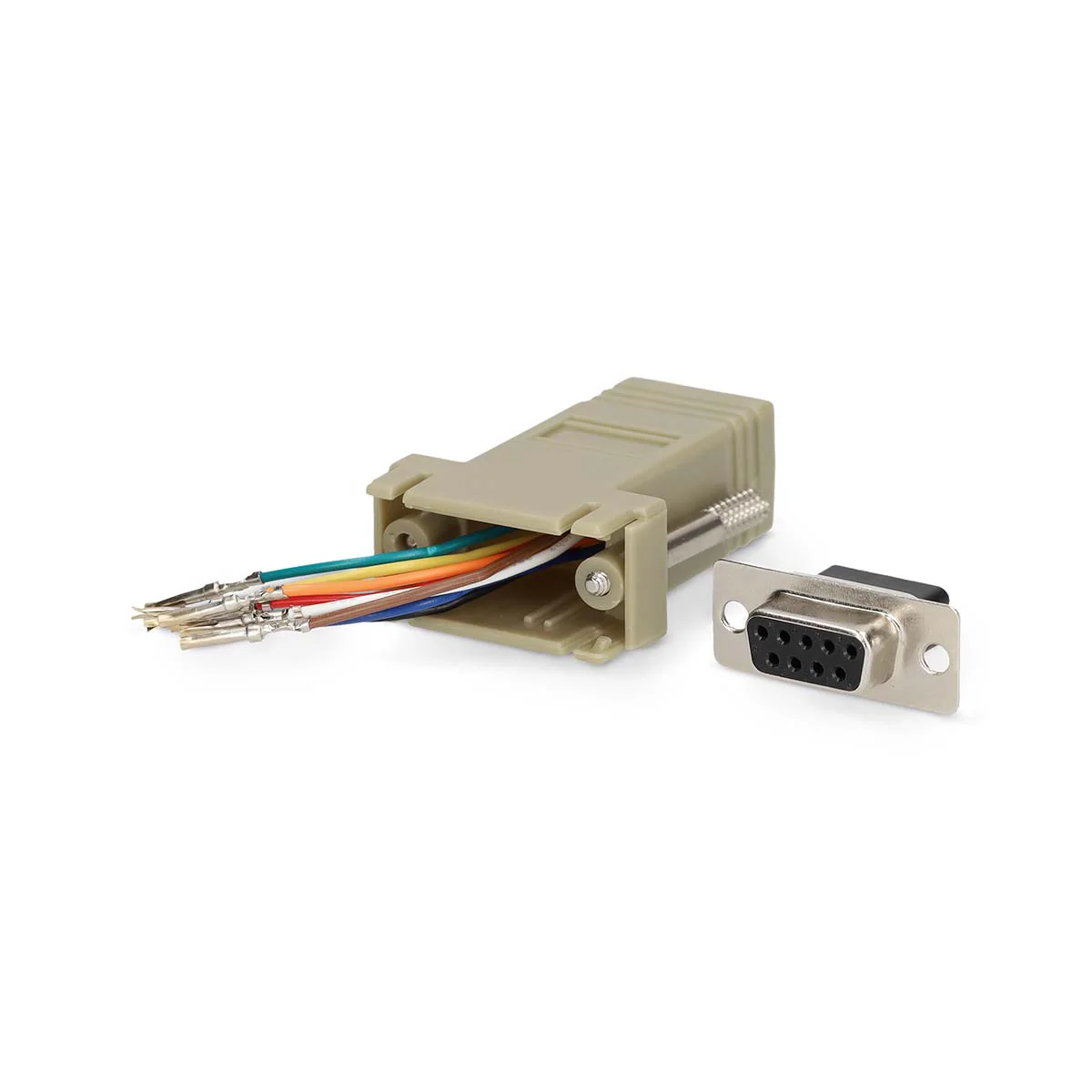 Seriële Adapter Adapter - D-SUB 9-Pins Female - RJ45 Female - Image 5