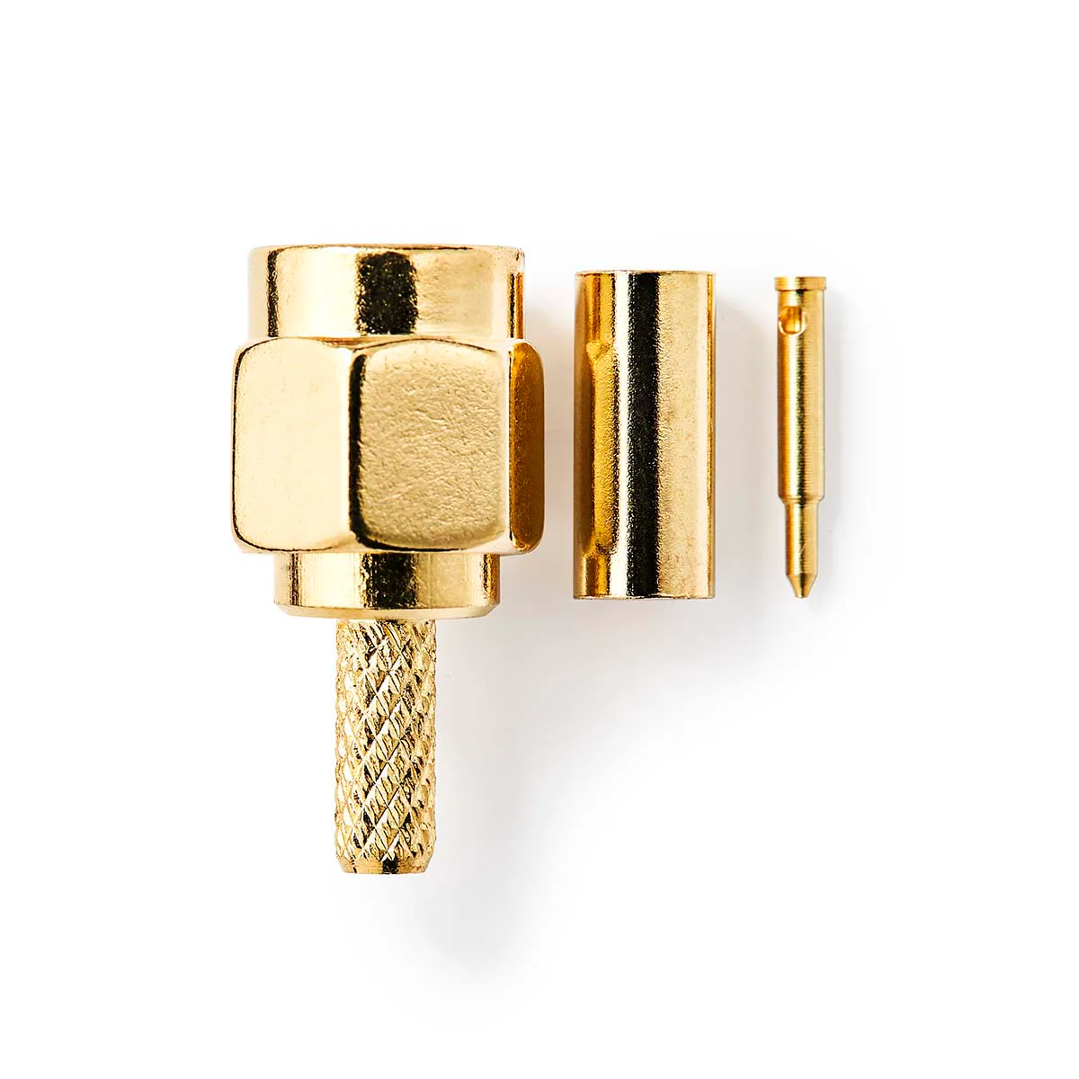 SMA-Connector Recht - Male - Verguld - Image 5