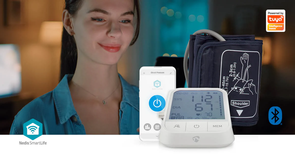 SmartLife Bloeddrukmeter Arm - Bluetooth® - LCD - Image 15