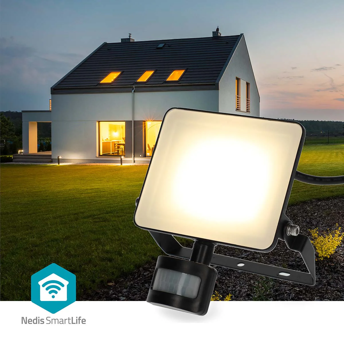 Smartlife Buitenlamp Bewegingssensor - 1620 lm - Wi-Fi - Image 12