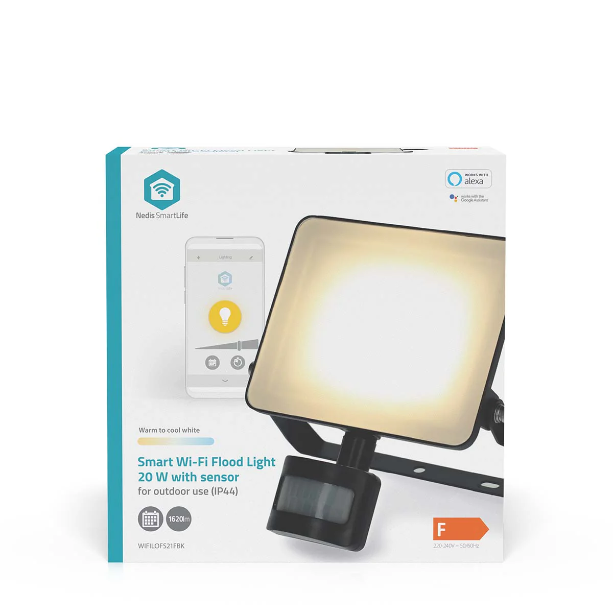 Smartlife Buitenlamp Bewegingssensor - 1620 lm - Wi-Fi - Image 13