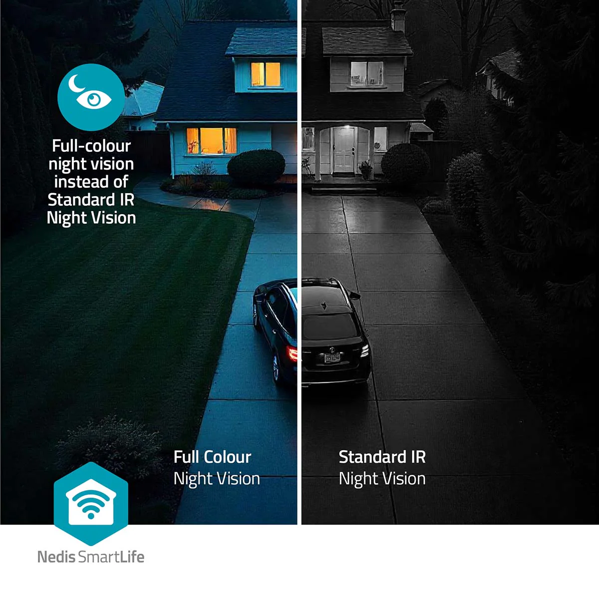 SmartLife Camera voor Buiten Spotlight - 3MP Full HD 1296p - IP65 - Image 14