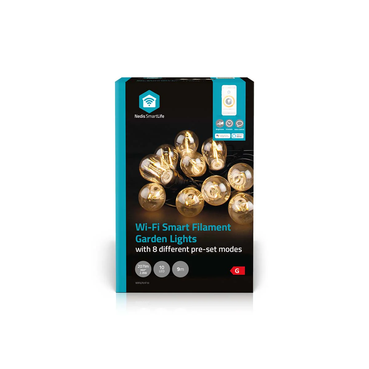 SmartLife Decoratieve Verlichting Feestverlichting - Wi-Fi - Warm Wit - Image 13