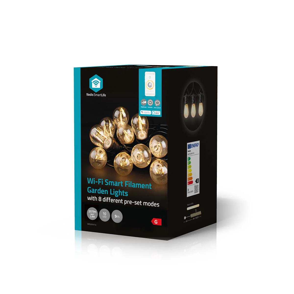 SmartLife Decoratieve Verlichting Feestverlichting - Wi-Fi - Warm Wit - Image 14