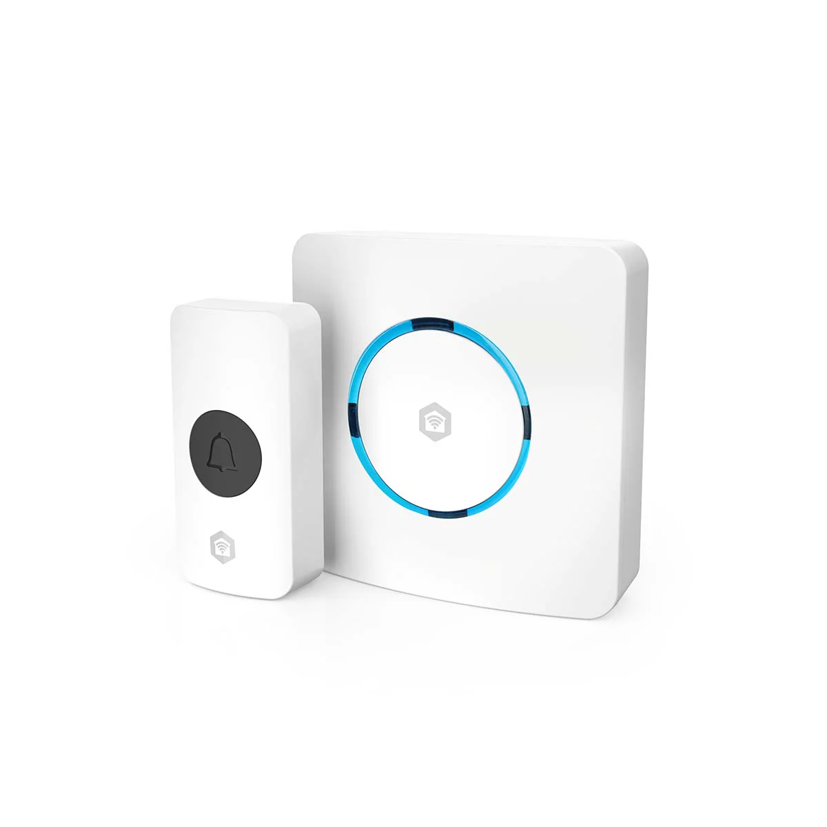Nedis WIFIDB11CWT - Slimme draadloze deurbel met plug-in bel en sirenefunctie - Regelbaar volume - Wit - Image 6