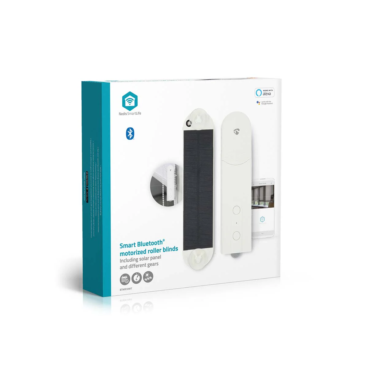 SmartLife Gordijnrobot Kabelsysteem - Paneelgordijnen / Rolgordijnen / Vouwgordijnen - Netvoeding / Solar Powered - Image 15