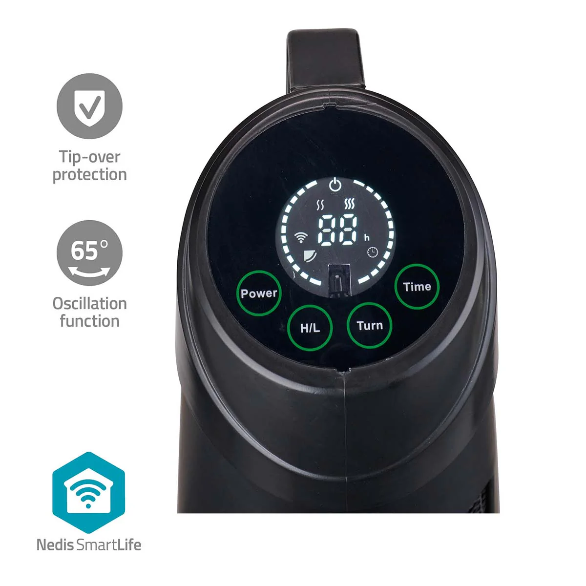 SmartLife Patio Verwarmer Wi-Fi - 1200W - 2 Warmte Standen - Image 9