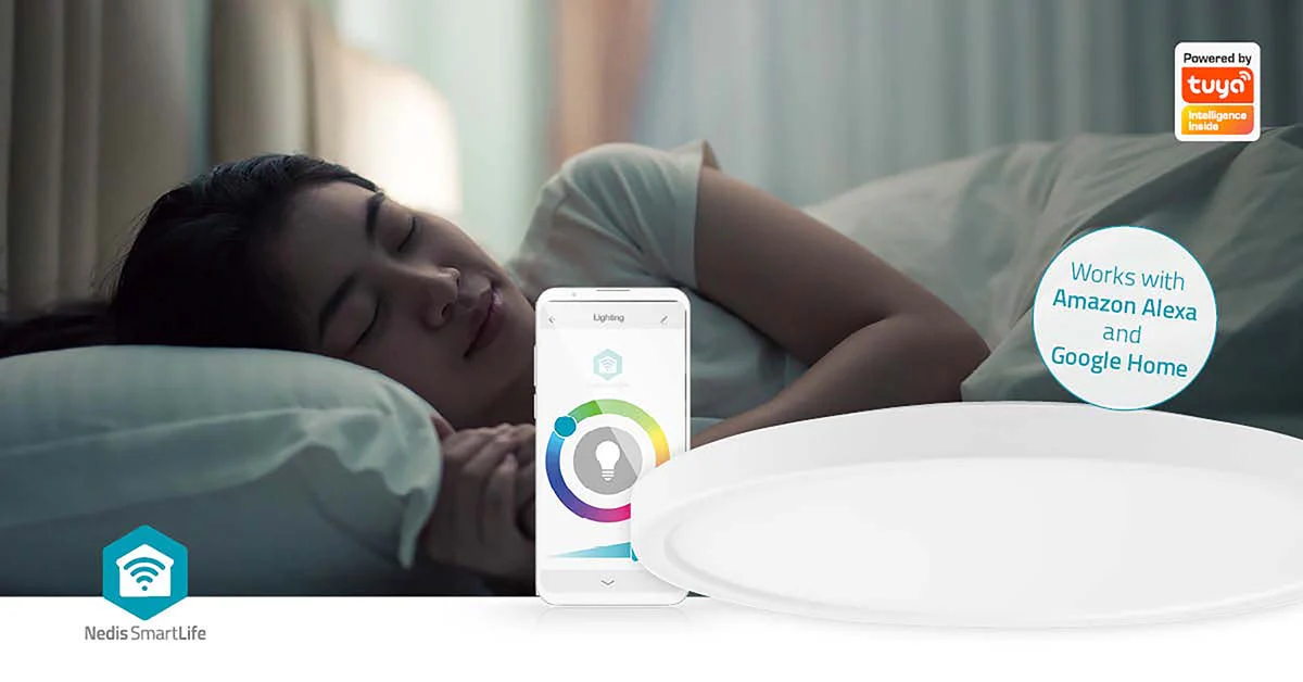 SmartLife Plafondlamp RGB / Warm tot Koel Wit - Rond - Diameter: 290 mm - Image 13