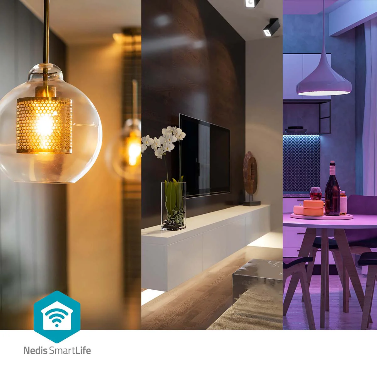 SmartLife Plafondlamp RGB / Warm tot Koel Wit - Rond - Diameter: 290 mm - Image 6