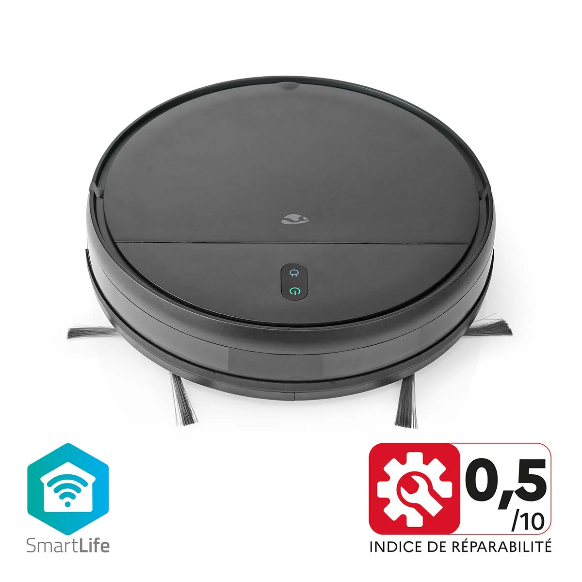 SmartLife Robotstofzuiger Navigatiemethode: Willekeurig - Wi-Fi - Capaciteit opvangreservoir: 0.2l - Image 18