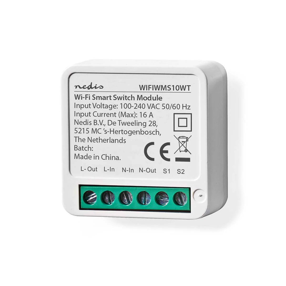 SmartLife inbouwmodule Schakelaar - 3680W - Kroonsteen - Image 4