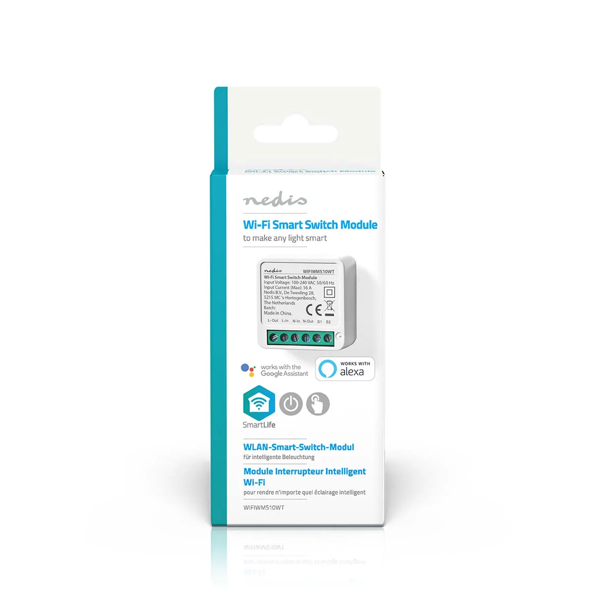 SmartLife inbouwmodule Schakelaar - 3680W - Kroonsteen - Image 9