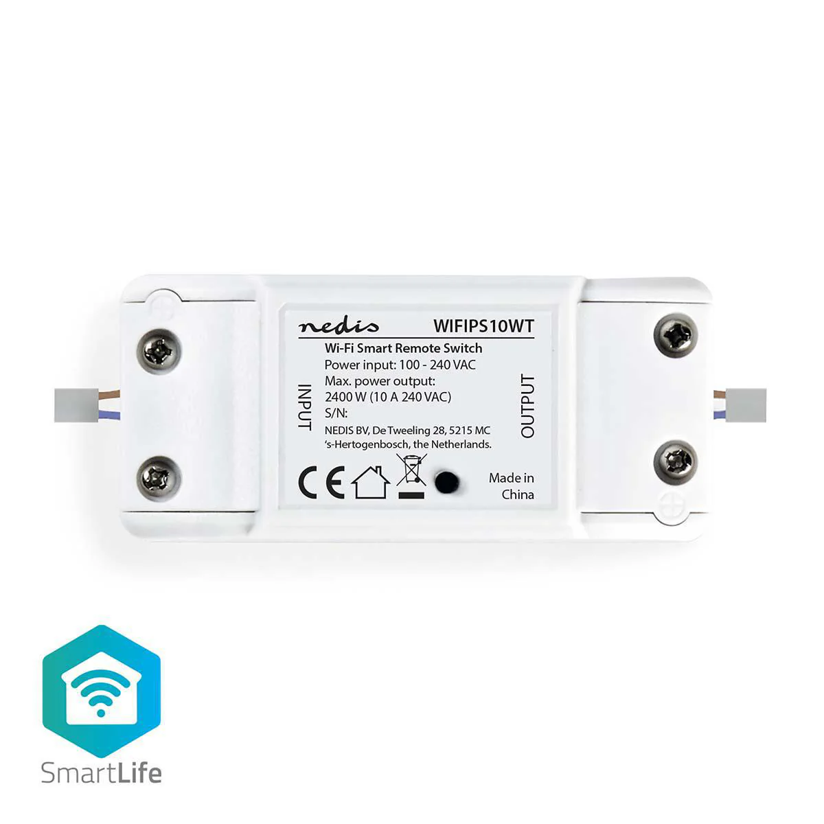 SmartLife inbouwmodule Schakelaar - 2400W - Kroonsteentjes - Image 5