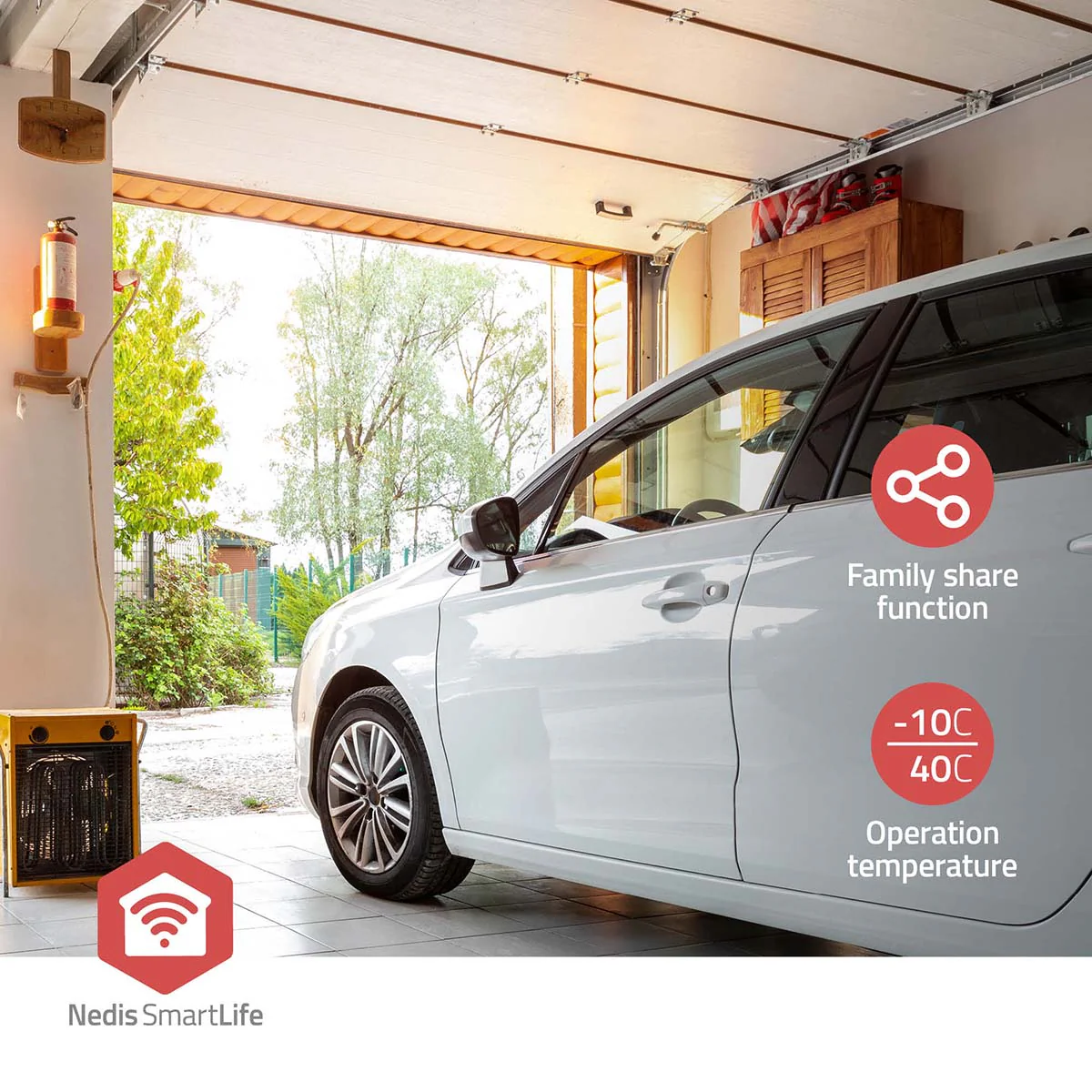 SmartLife inbouwmodule Garagedeur Opener - 2.5W - Kroonsteen - Image 6
