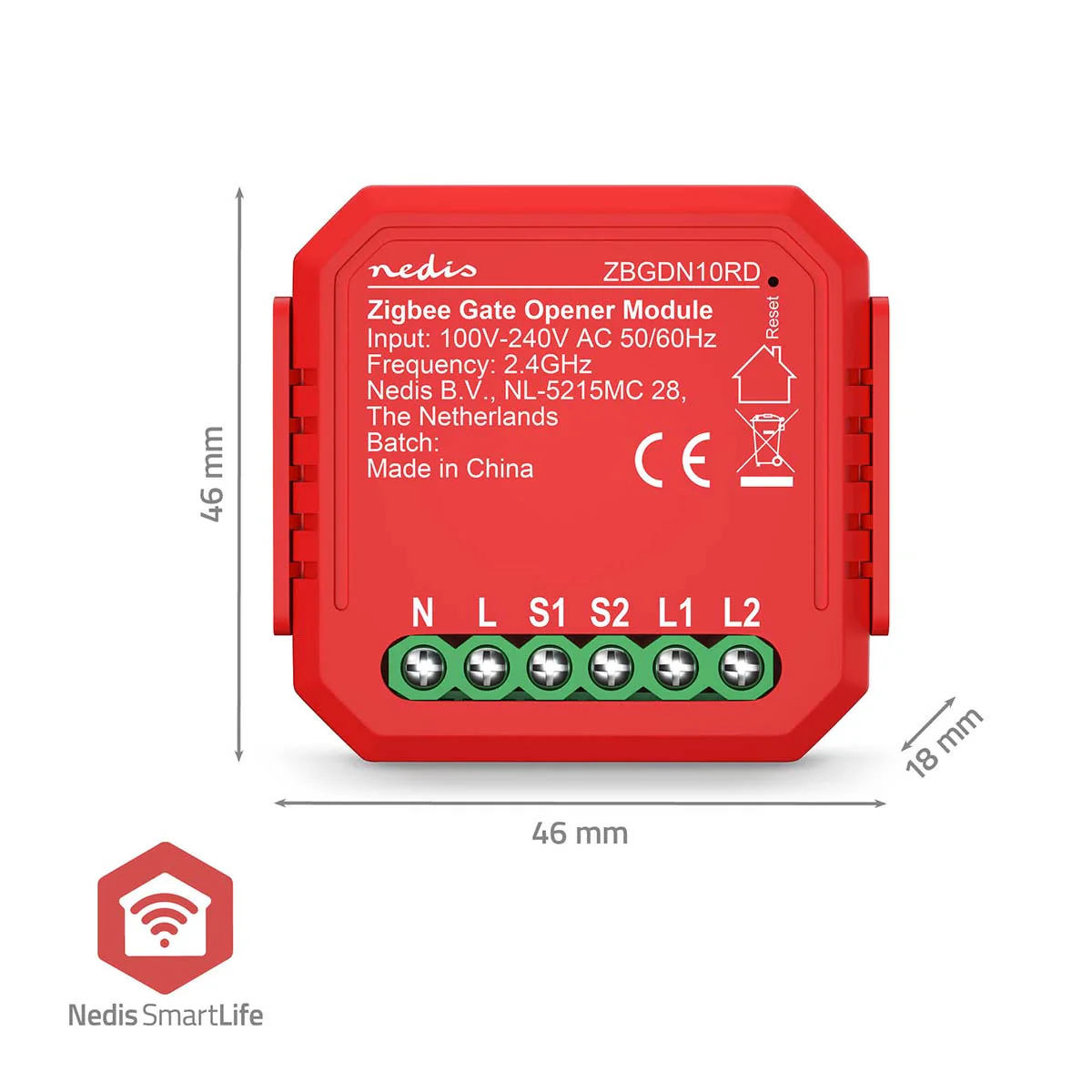 SmartLife inbouwmodule Garagedeur Opener - 2.5W - Kroonsteen - Image 7