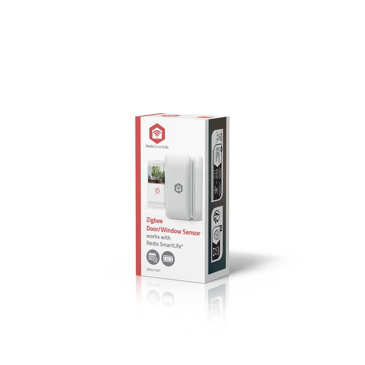 SmartLife Slimme Deur/Raam Sensor Zigbee 3.0 - Batterij Gevoed - Android™ / IOS - Image 12