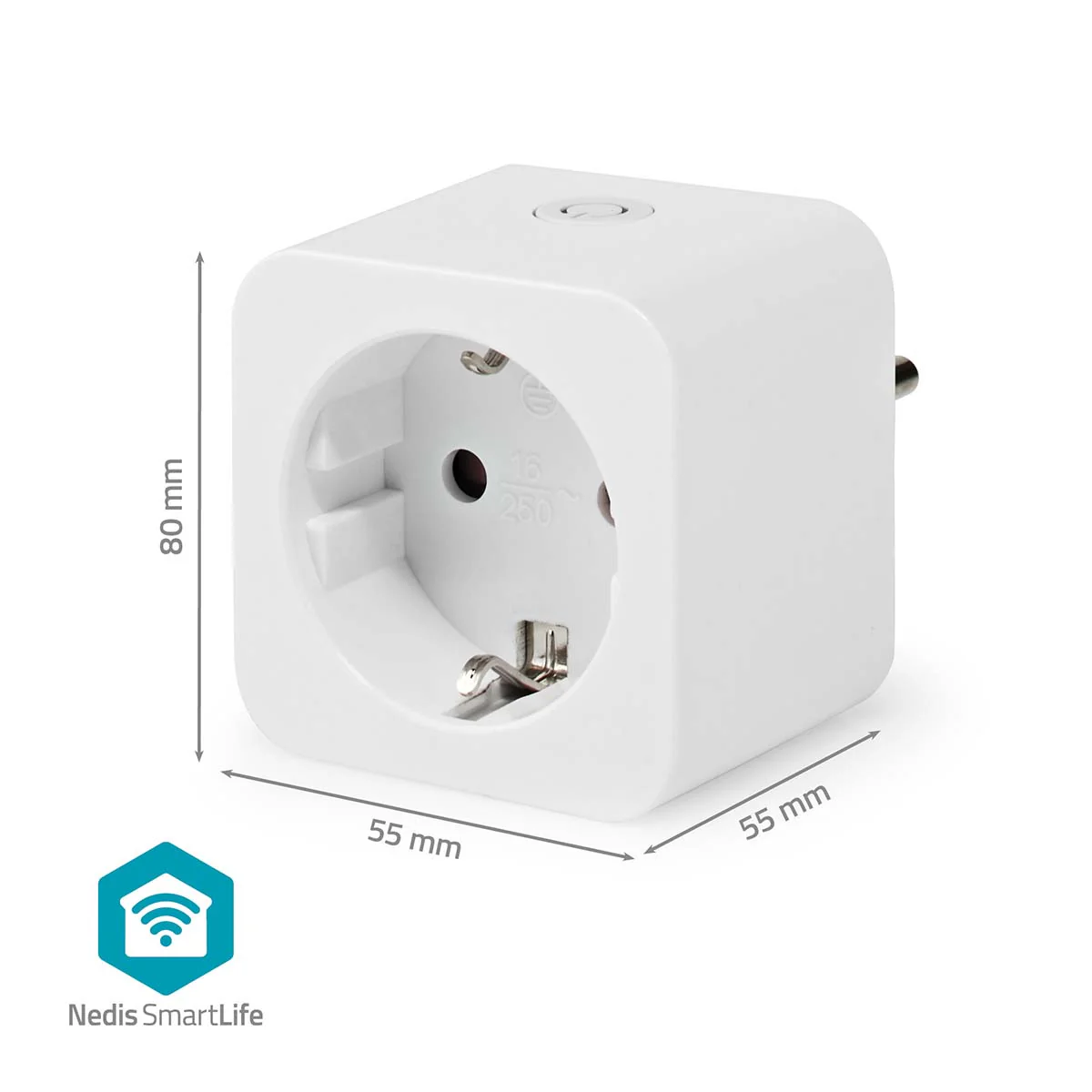 SmartLife Slimme Stekker IP21 - Energiemeter - 3680W - Image 12