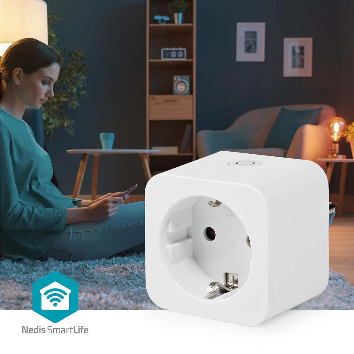 SmartLife Slimme Stekker IP21 - Energiemeter - 3680W - Image 13