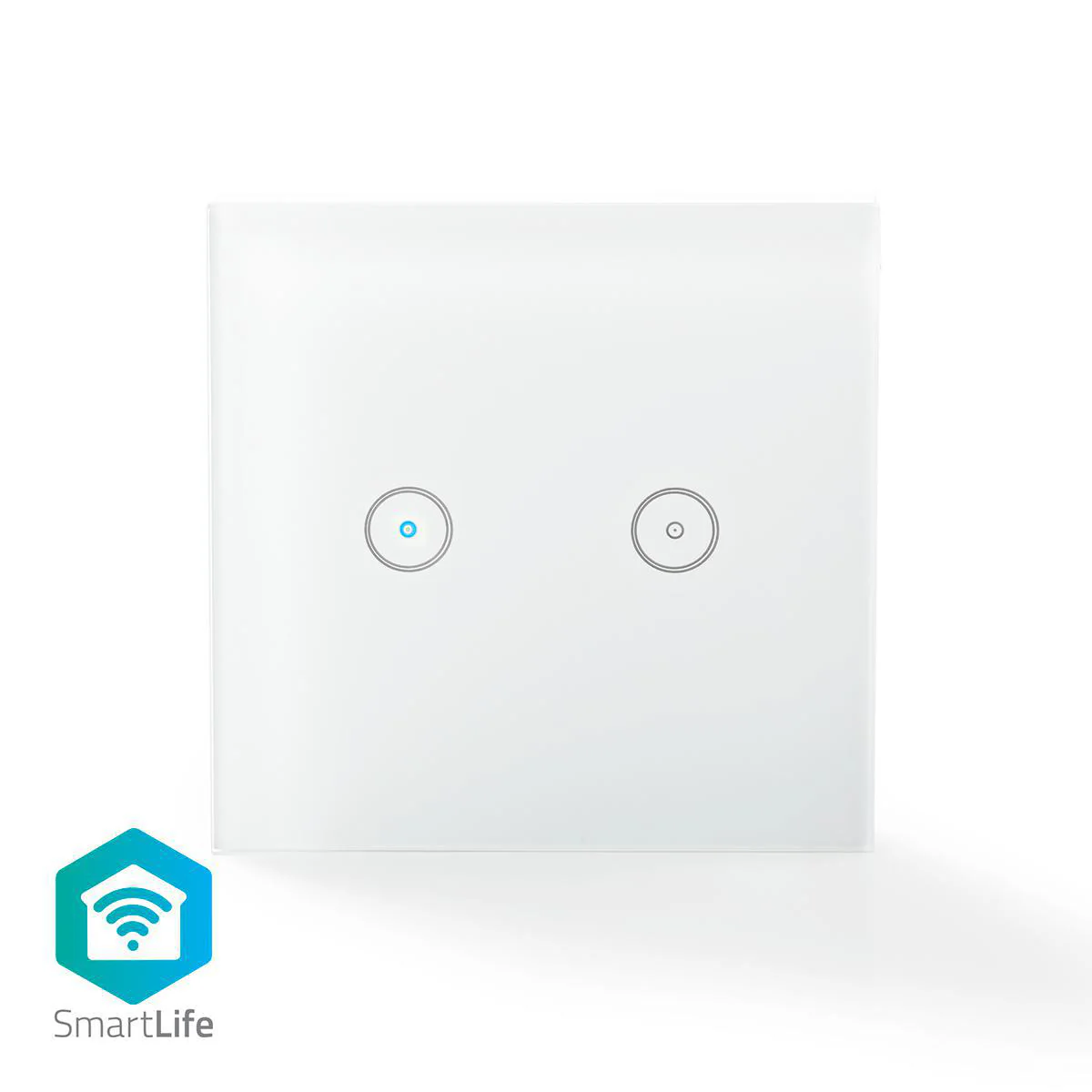 SmartLife Wandschakelaar Duaal - Muurmontage - 1000W - Image 3