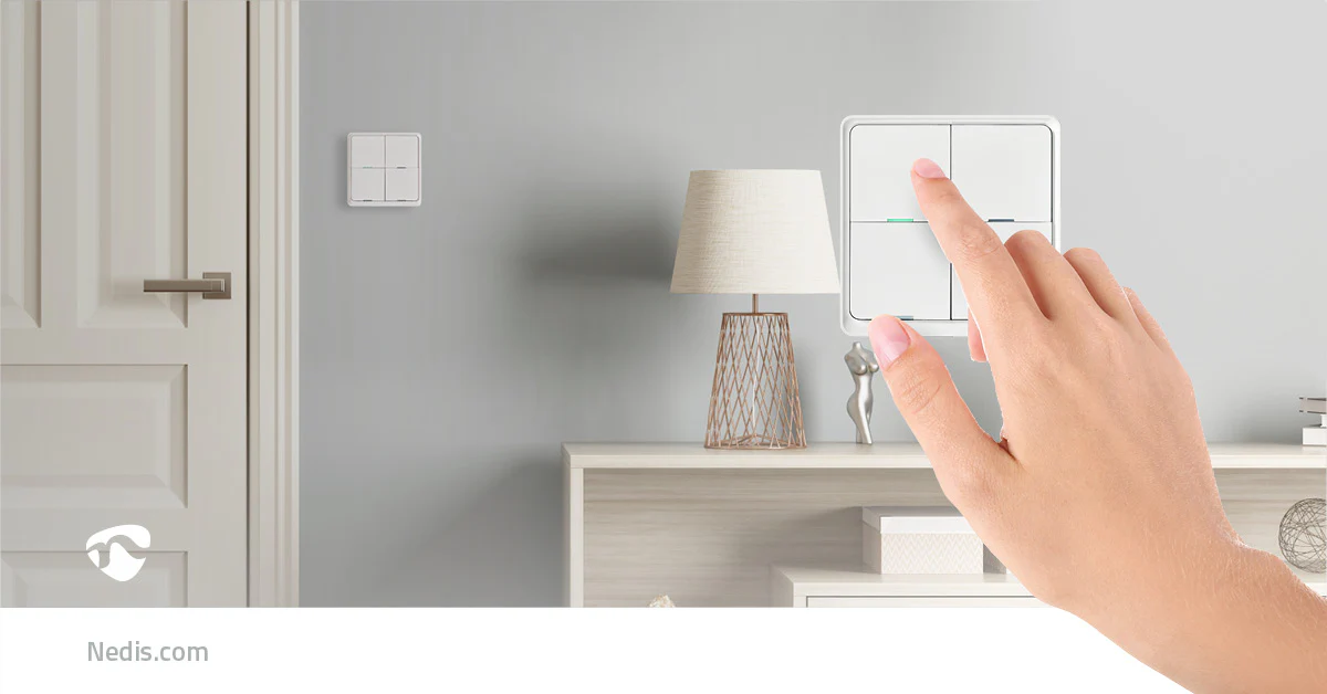 SmartLife Wandschakelaar Muurmontage - Android™ / IOS - Kunststof - Image 15