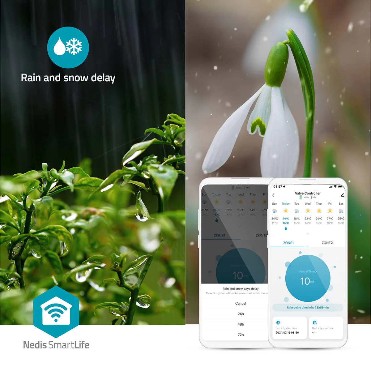 SmartLife Water Control Bluetooth® - Batterij Gevoed - IP54 - Image 10
