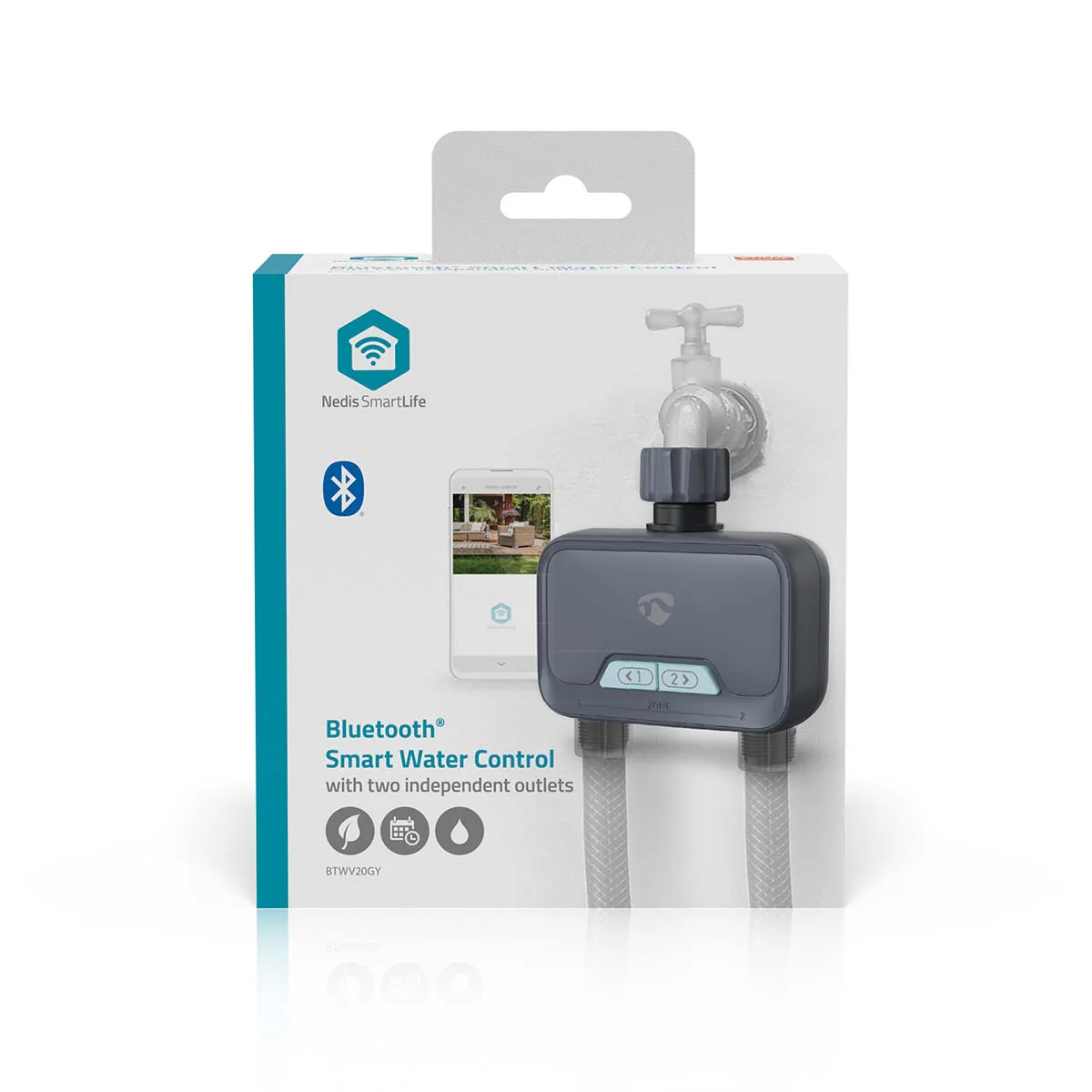 SmartLife Water Control Bluetooth® - Batterij Gevoed - IP54 - Image 13