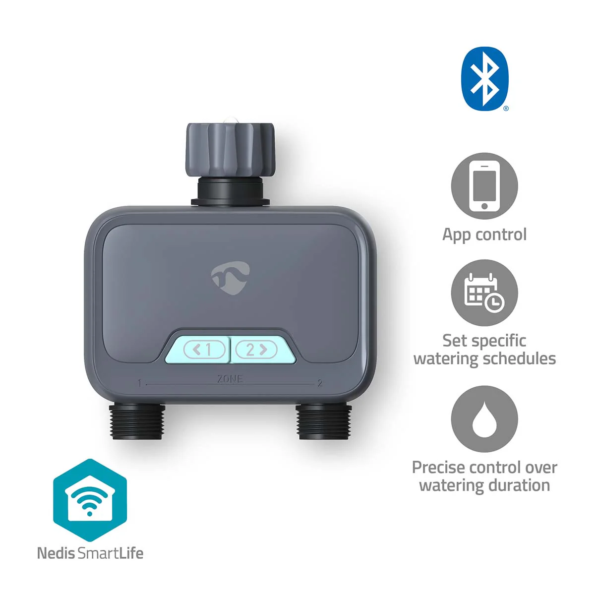 SmartLife Water Control Bluetooth® - Batterij Gevoed - IP54 - Image 6