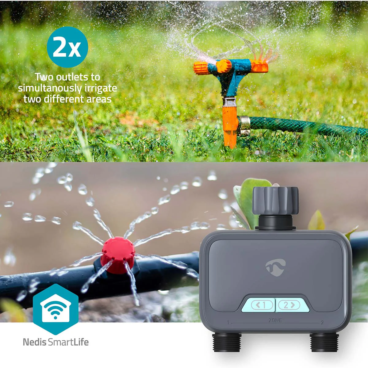 SmartLife Water Control Bluetooth® - Batterij Gevoed - IP54 - Image 8