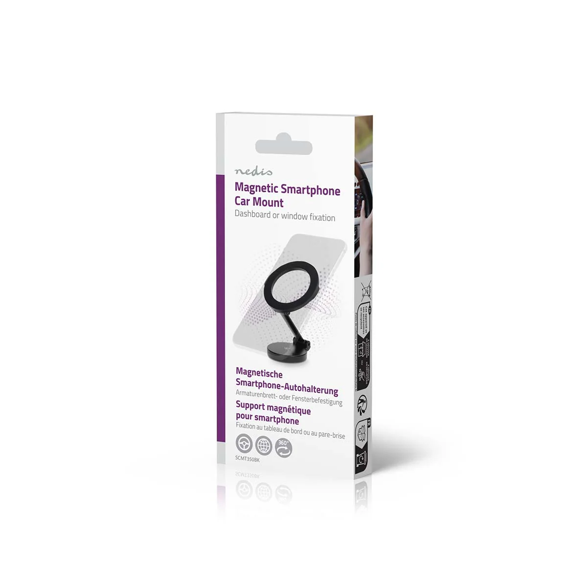Smartphonehouder Auto Magnetisch - Autoraam en Dashboard - Universeel - Image 11