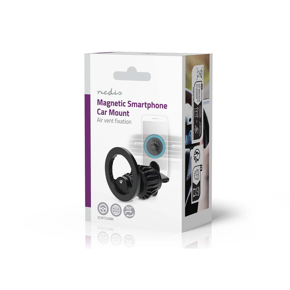 Smartphonehouder Auto Magnetisch - Luchtventilatie in de auto - Universeel - Image 10