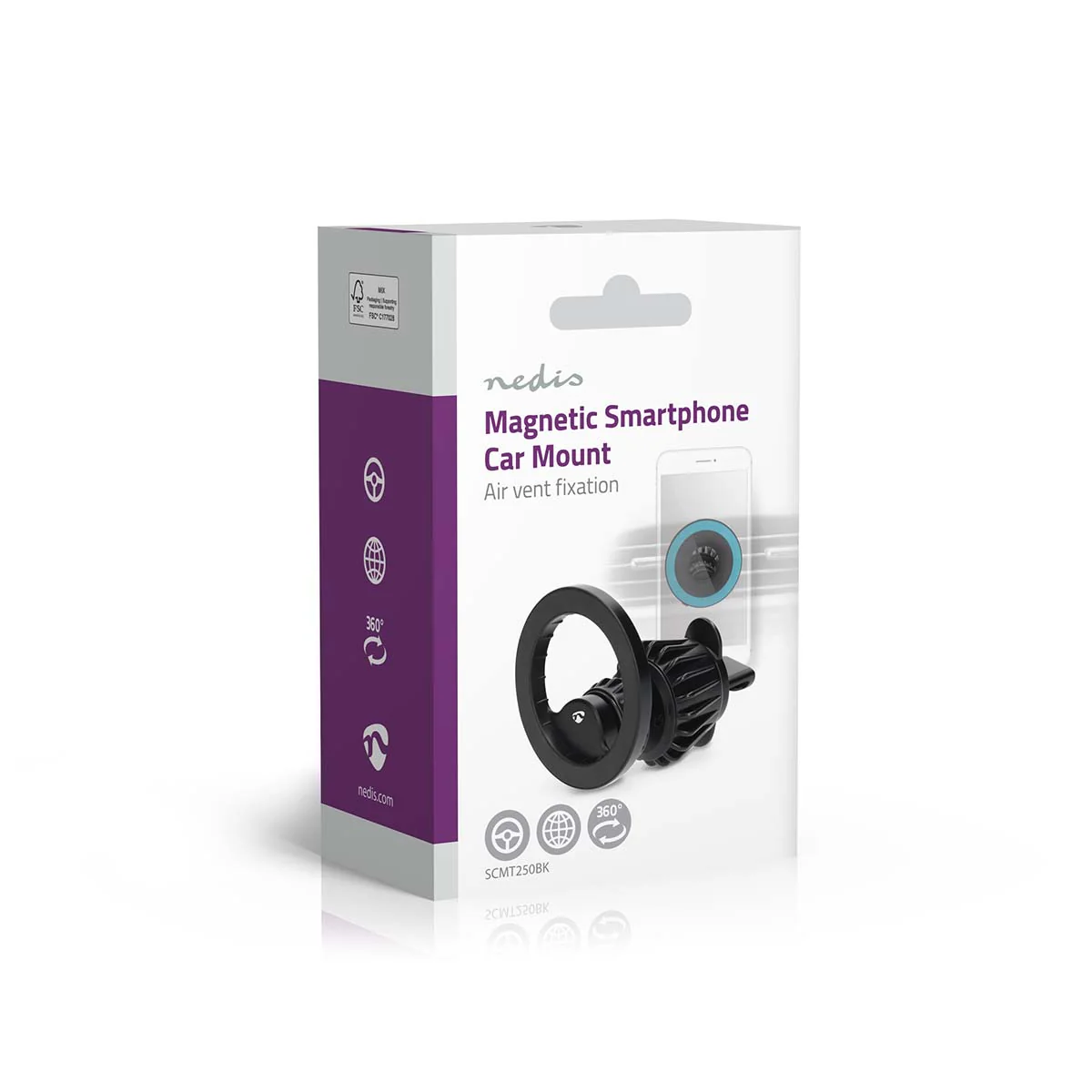 Smartphonehouder Auto Magnetisch - Luchtventilatie in de auto - Universeel - Image 11