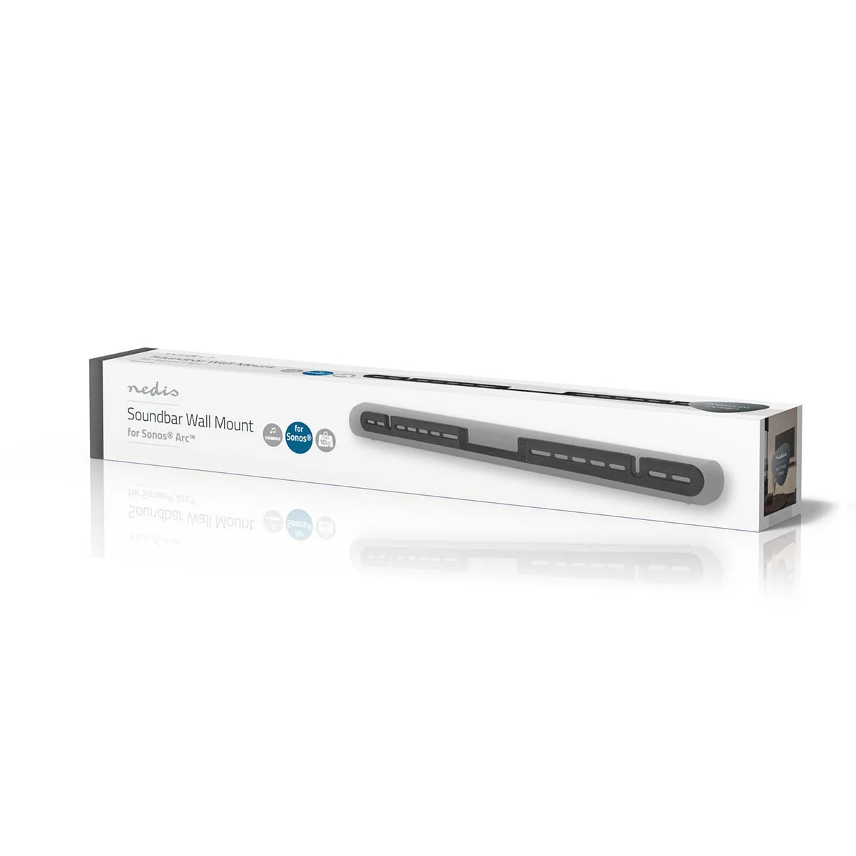 Soundbar Beugel Geschikt voor: Sonos® Arc⢠- Wand - 10 kg - Image 11