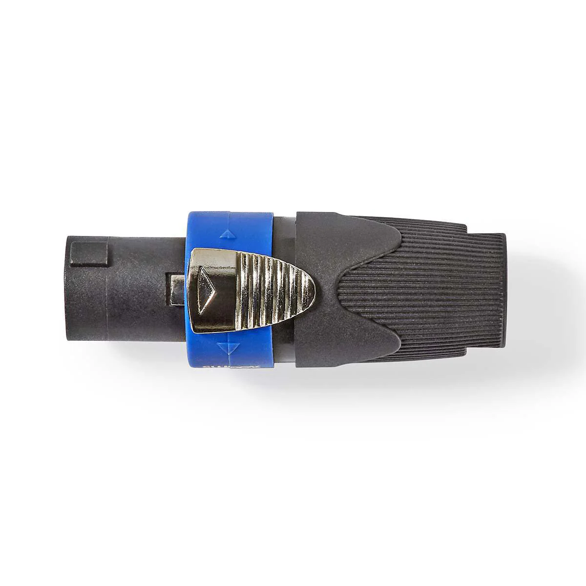 Speaker-Connector Recht - Male - Vernikkeld - Image 4