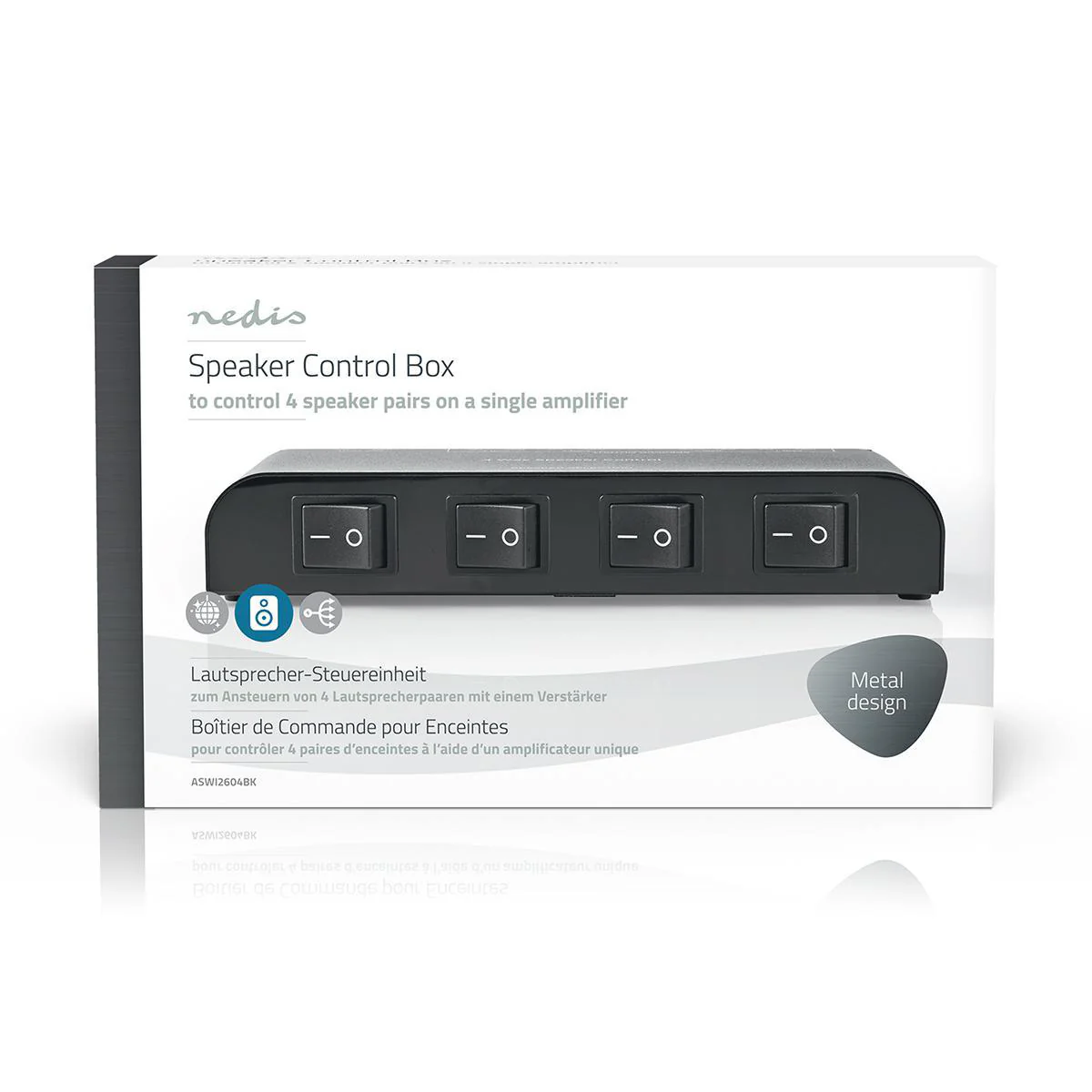 Speaker Control Box Klemmen - Luidspreker Impedantie: 4-16 Ohm - Maximale Belasting per Kanaal: 150W - Image 9